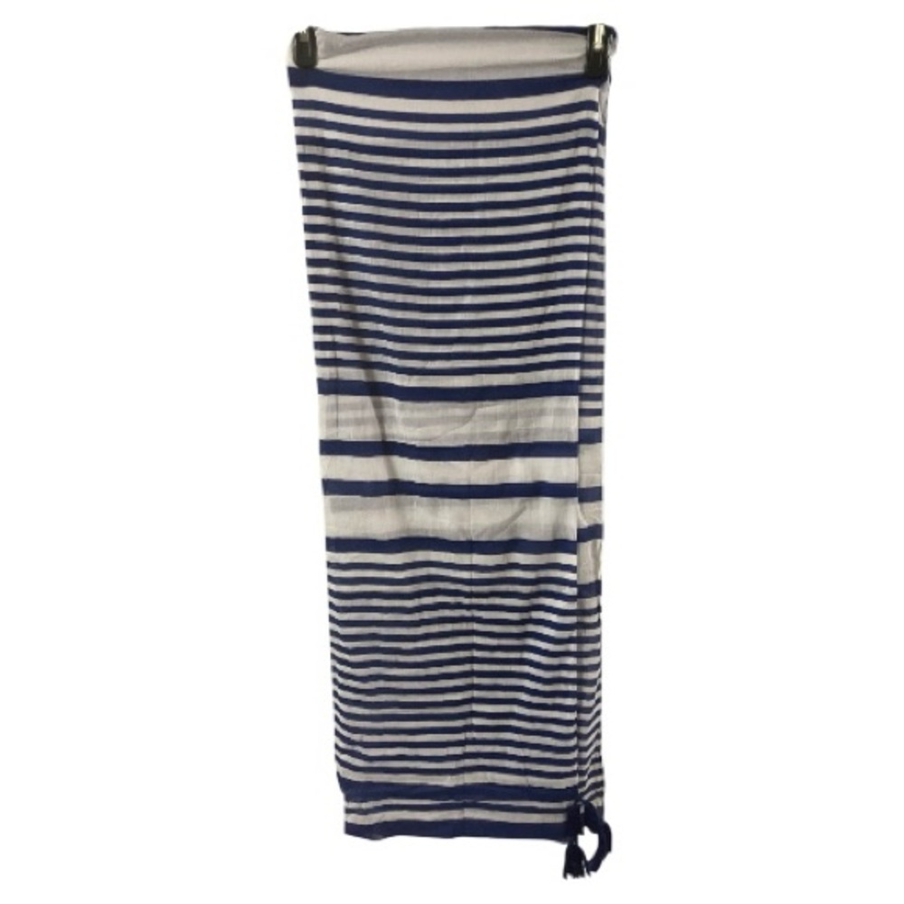 Vineyard Vines Scarf, Wrap, Sarong, NWOT, Cotton, Geometric Stripes, Coastal